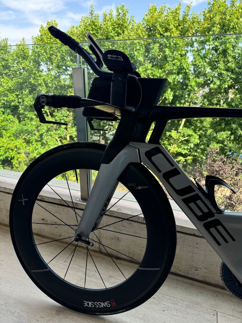 Gebrauchtes CUBE AERIUM C:68 TT, SL HIGH 2022 2022 Road & Gravel, Hellgrau — Bild 3 von 7
