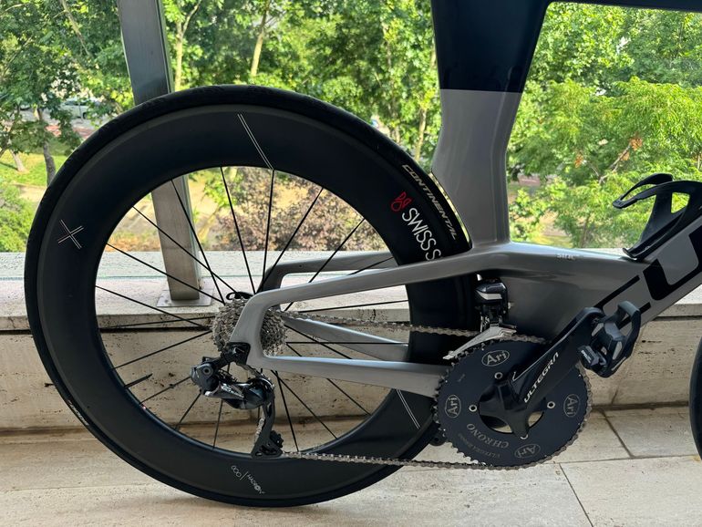 Gebrauchtes CUBE AERIUM C:68 TT, SL HIGH 2022 2022 Road & Gravel, Hellgrau — Bild 5 von 7
