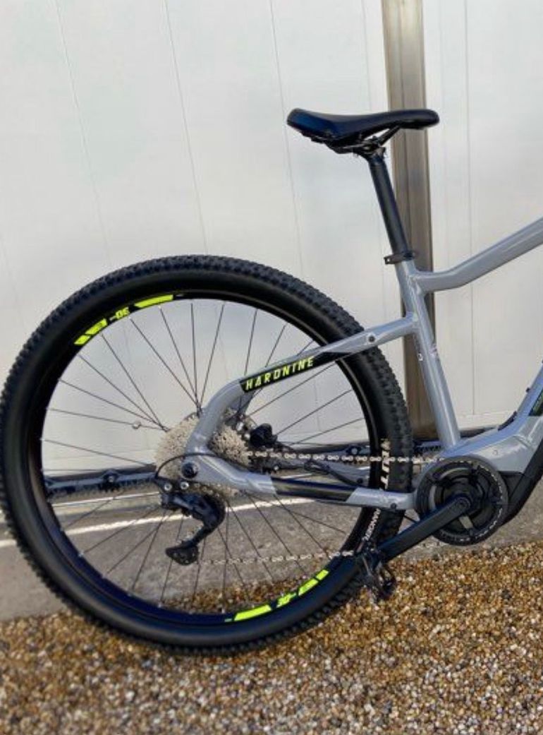 Used Haibike HardNine 6 2024 2024 Mountainbike, Light Gray, 29 — image 3 of 3