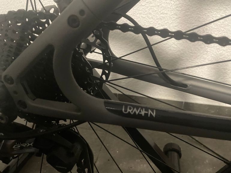 Gebrauchtes Urwahn Waldwiesel Shimano GRX 2023 Road & Gravel, Hellgrau — Bild 9 von 11