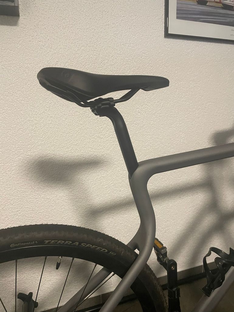 Gebrauchtes Urwahn Waldwiesel Shimano GRX 2023 Road & Gravel, Hellgrau — Bild 7 von 11