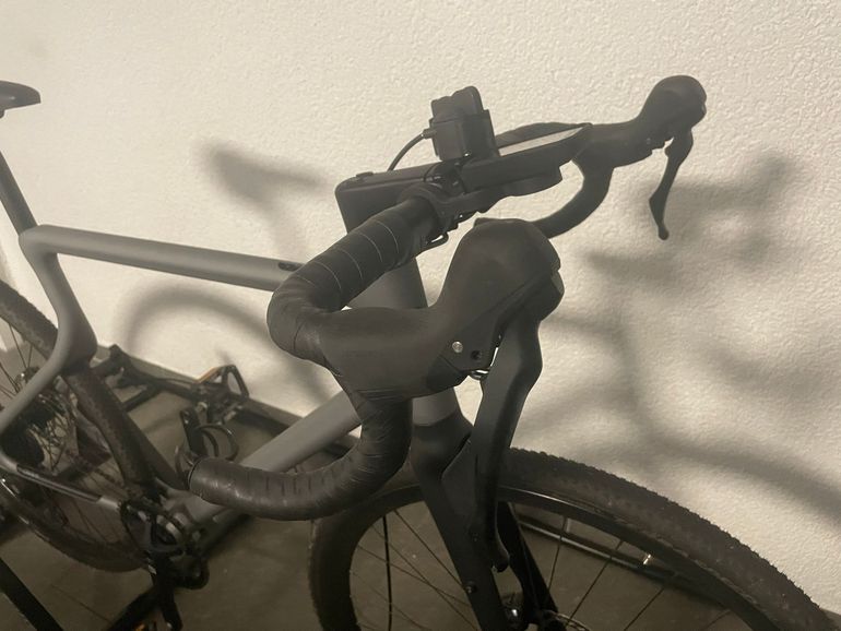 Gebrauchtes Urwahn Waldwiesel Shimano GRX 2023 Road & Gravel, Hellgrau — Bild 3 von 11