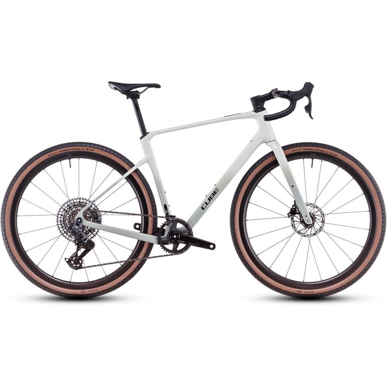 Used CUBE NUROAD C:62, EX 2025 2025 Road & Gravel, White — image 1 of 5