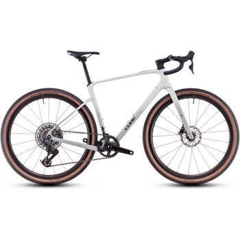 Used CUBE NUROAD C:62, EX 2025 2025 Road & Gravel, White — image 5 of 5