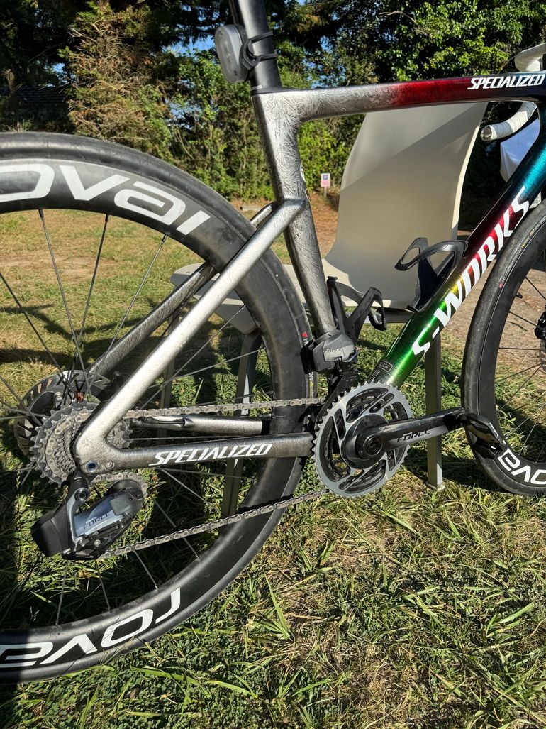 Used Specialized S-Works Tarmac SL7 Frameset - 2021 World Championship LTD 2022 2022 Road & Gravel, Light Gray — image 5 of 10