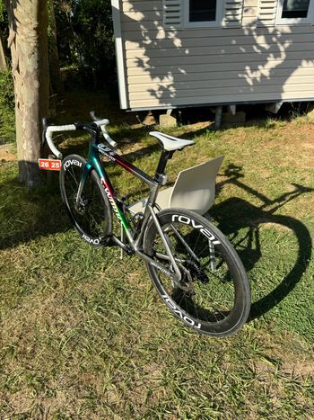 Used Specialized S-Works Tarmac SL7 Frameset - 2021 World Championship LTD 2022 2022 Road & Gravel, Light Gray — image 9 of 10