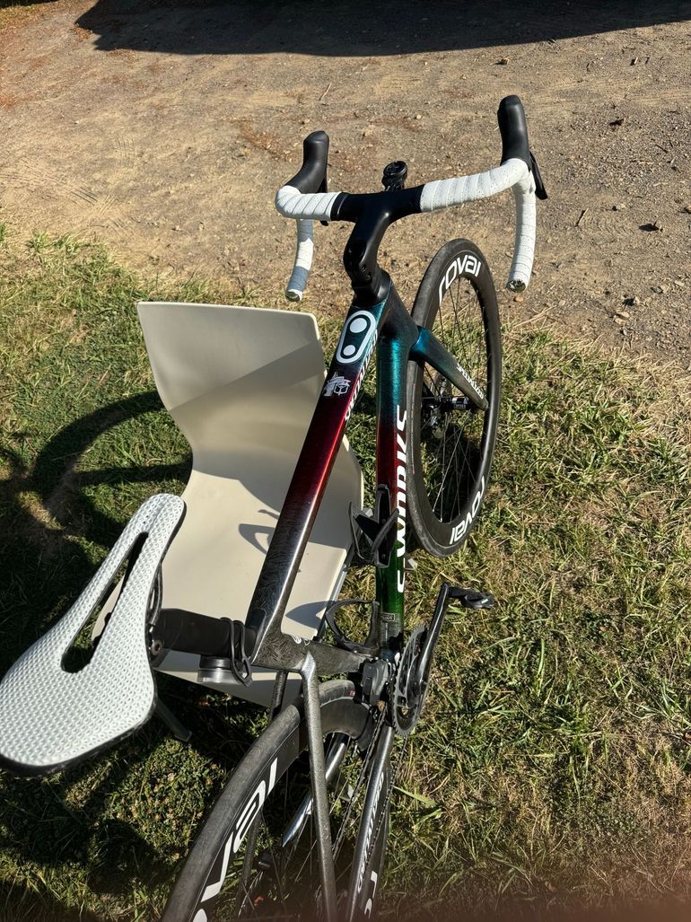 Used Specialized S-Works Tarmac SL7 Frameset - 2021 World Championship LTD 2022 2022 Road & Gravel, Light Gray — image 4 of 10