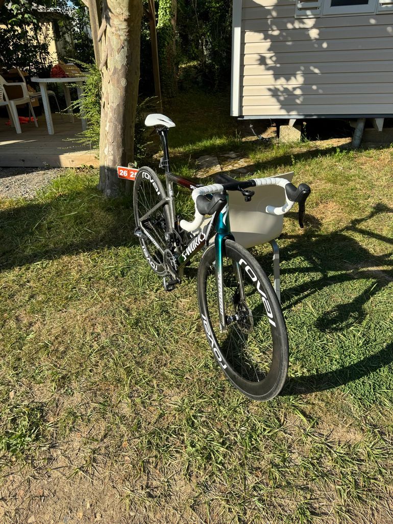 Used Specialized S-Works Tarmac SL7 Frameset - 2021 World Championship LTD 2022 2022 Road & Gravel, Light Gray — image 6 of 10