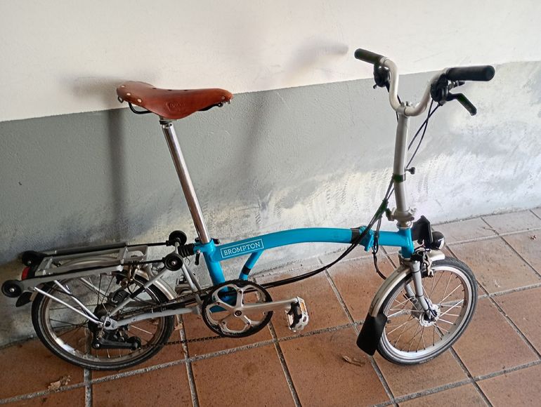 Used Brompton H6R 2021 2021 Urban, Blue — image 1 of 6