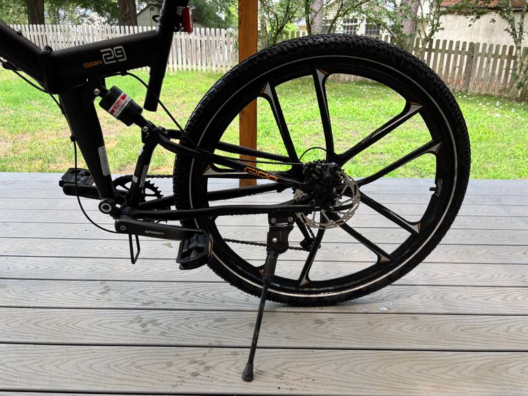 Used Ozone 500 Men's 29 In Veneto 9-Speed Foldable Mountain Bike 2024 Mountainbike, Black — image 5 of 6