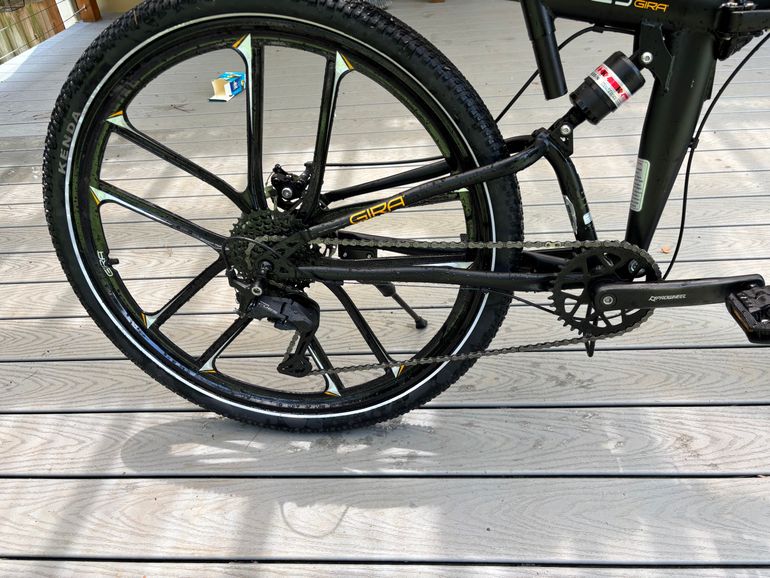 Used Ozone 500 Men's 29 In Veneto 9-Speed Foldable Mountain Bike 2024 Mountainbike, Black — image 6 of 6