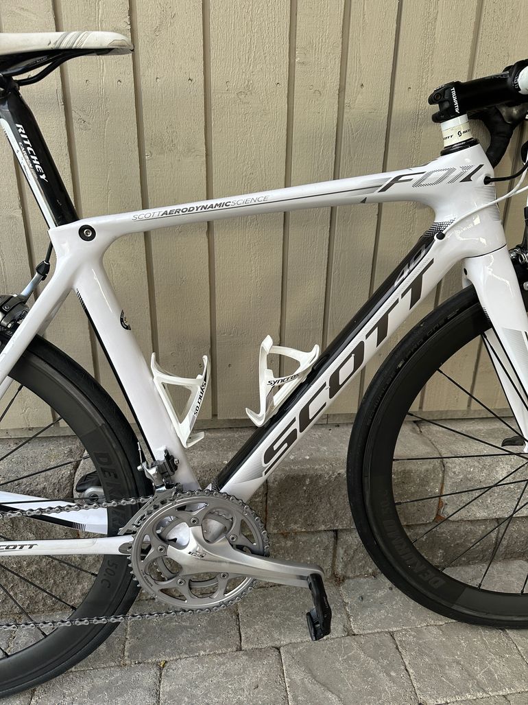 Used Scott Foil Shimano 105 2015 Road & Gravel, White — image 4 of 15
