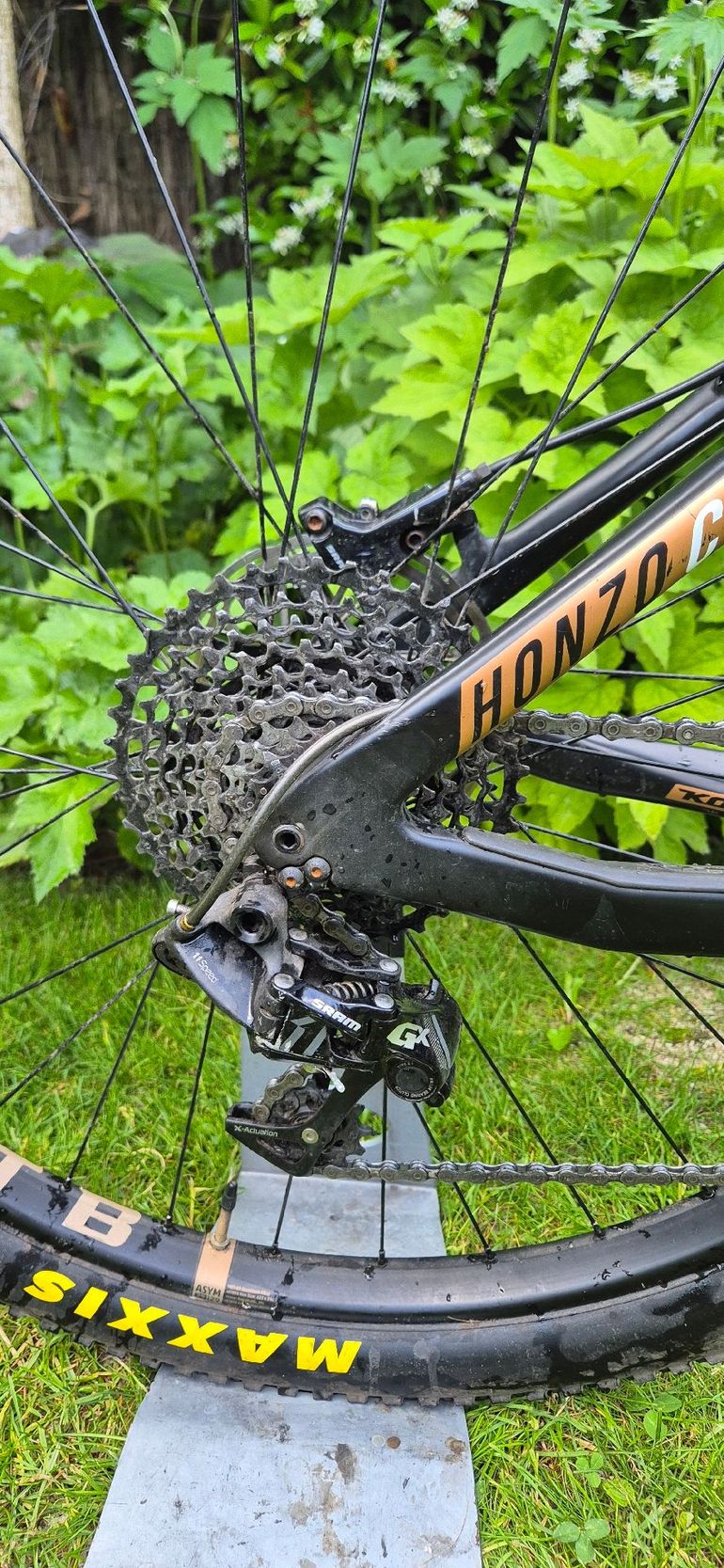 Gebrauchtes Honza Custom SRAM GX 2018 Mountainbike, Schwarz — Bild 3 von 16