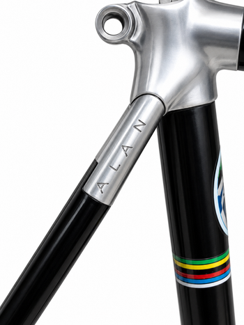 Used Alan Custom Frameset 1991 Road & Gravel, Black — image 6 of 6
