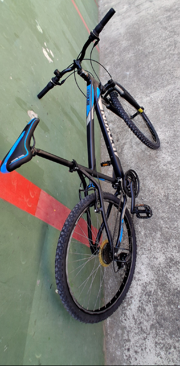B’TWIN Custom Shimano Tourney 2019 Mountainbike de segunda mano, Gris claro — imagen 3 de 8