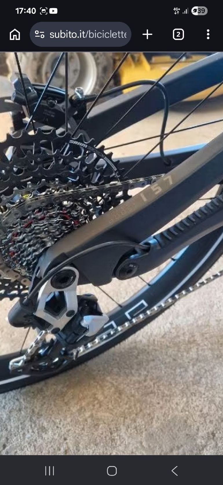Olympia Custom Sram Eagle Transmission GX 2025 Mountainbike d'occasion — image 4 sur 5