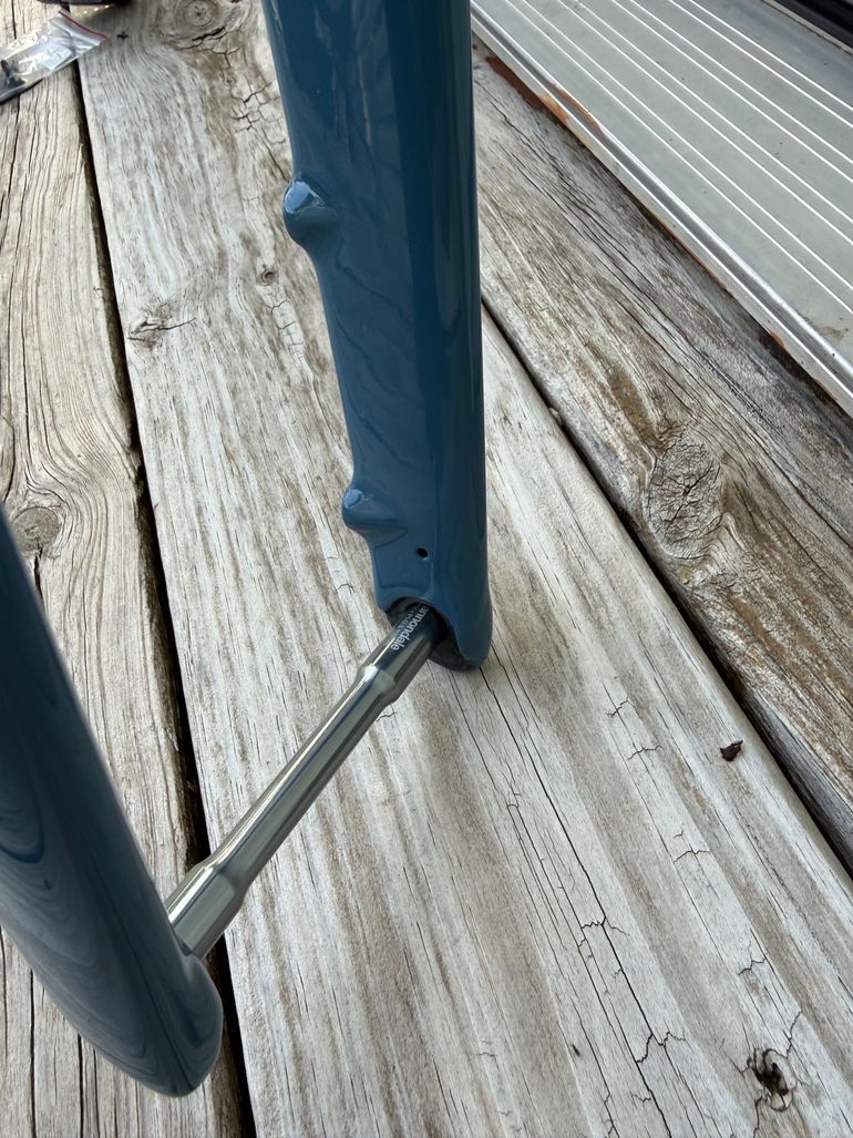 Used Cannondale SuperX LAB71 Frameset 2025 Frameset 2025 Road & Gravel, Blue — image 7 of 10