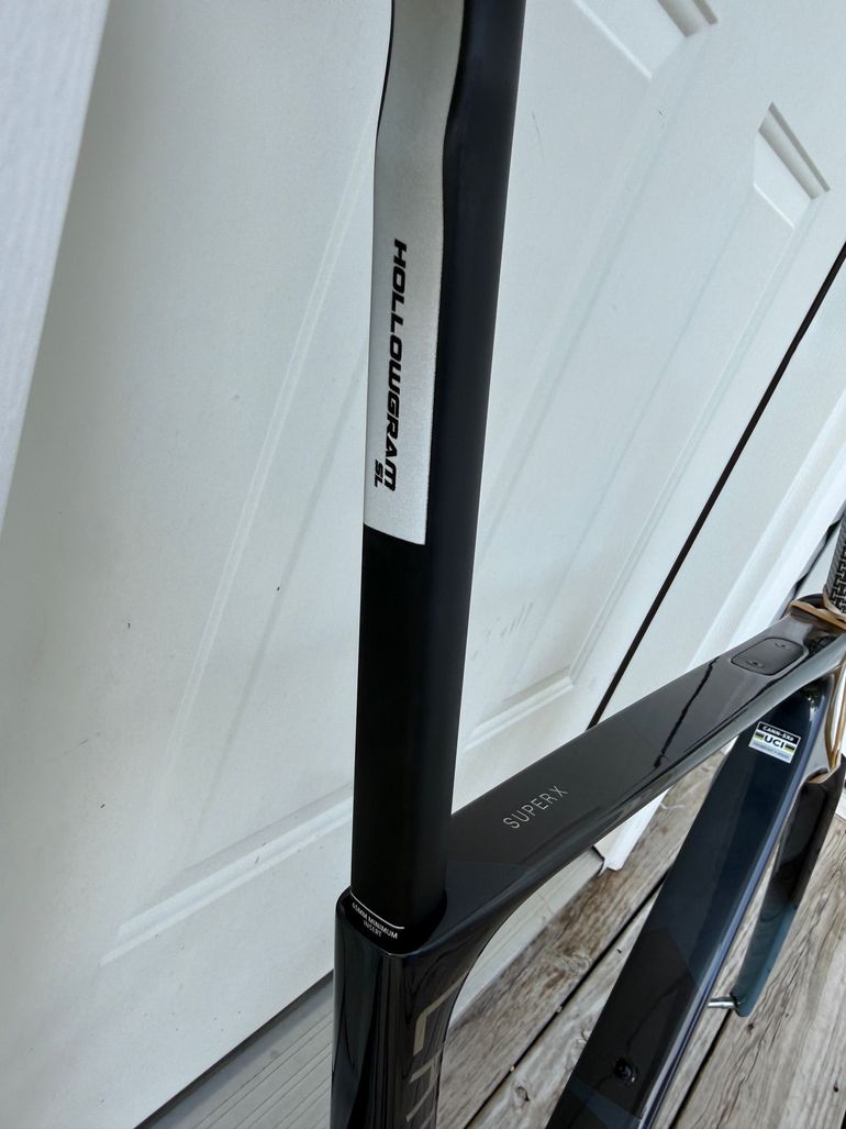 Used Cannondale SuperX LAB71 Frameset 2025 Frameset 2025 Road & Gravel, Blue — image 4 of 10