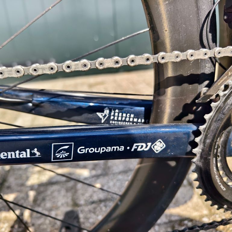 Used Lapierre Xelius Groupama FDJ 2024 Dura Ace 12 Speed DI2 | DT SWISS 2024 Road & Gravel, Blue — image 13 of 20