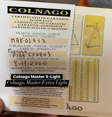Brugt Colnago X Light Art Decor 2000 Road & Gravel — billede 2 af 23