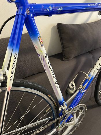 Used Colnago X Light Art Decor 2000 Road & Gravel, Blue — image 7 of 23