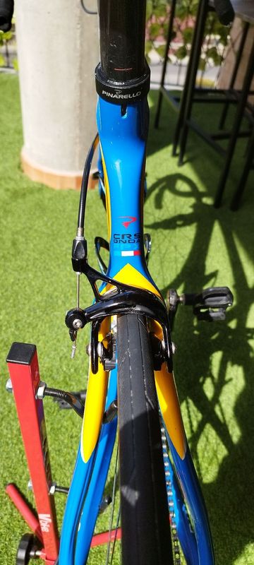 Used Pinarello Prince Shimano 105 2009 Road & Gravel, Blue — image 6 of 17