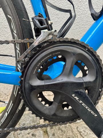 Used Canyon Ultimate CF SL 8 2022 2022 Road & Gravel, Blue — image 5 of 7