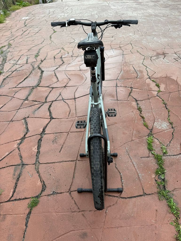 Used CUBE STEREO HYBRID 120 PRO 625 2021 2021 Mountainbike, Light Gray — image 7 of 7