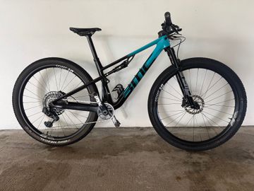 Used BMC Fourstroke 01 ONE 2023 2023 Mountainbike, Blue, 29 — image 9 of 10