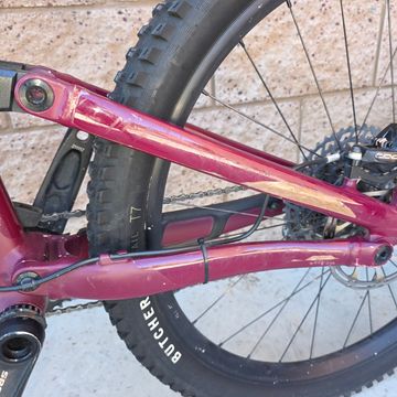 Used Specialized Status 140 2022 2022 Mountainbike, Red, 29, 27.5 — image 16 of 25