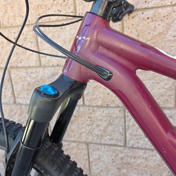 Used Specialized Status 140 2022 2022 Mountainbike, Red, 29, 27.5 — image 21 of 25