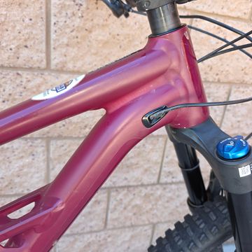 Used Specialized Status 140 2022 2022 Mountainbike, Red, 29, 27.5 — image 6 of 25