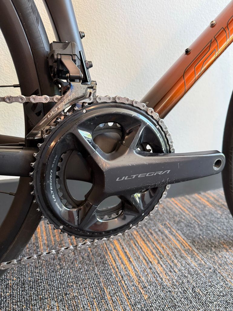 Used Giant TCR Advanced Pro Disc 0 Di2 2022 2022 Road & Gravel, Orange — image 4 of 7
