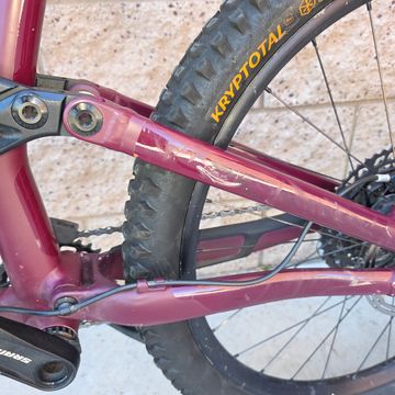 Used Specialized Status 140 2022 2022 Mountainbike, Red, 29, 27.5 — image 20 of 22