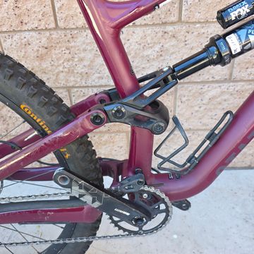 Used Specialized Status 140 2022 2022 Mountainbike, Red, 29, 27.5 — image 8 of 22