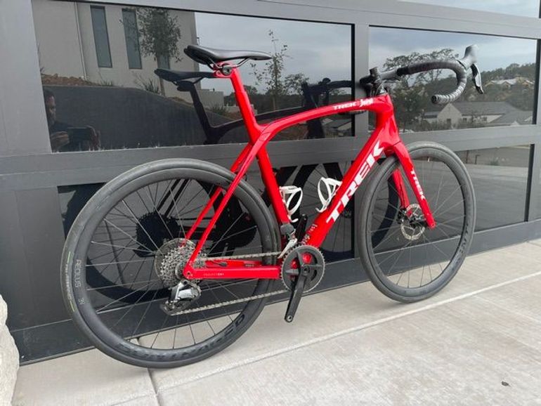 Used Trek Domane SLR 700 Series Project One 2021 Road & Gravel, Red — image 2 of 6