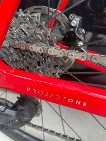 Used Trek Domane SLR 700 Series Project One 2021 Road & Gravel, Red — image 3 of 6