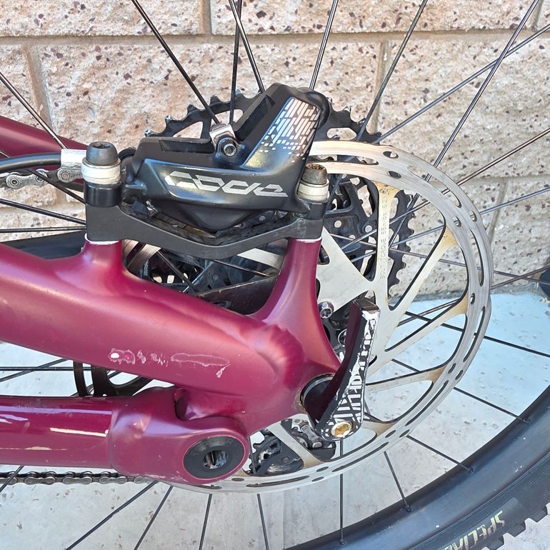 Used Specialized Status 140 2022 2022 Mountainbike, Red, 29, 27.5 — image 25 of 27