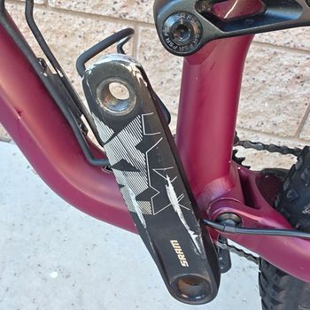 Used Specialized Status 140 2022 2022 Mountainbike, Red, 29, 27.5 — image 23 of 27