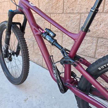 Used Specialized Status 140 2022 2022 Mountainbike, Red, 29, 27.5 — image 26 of 27
