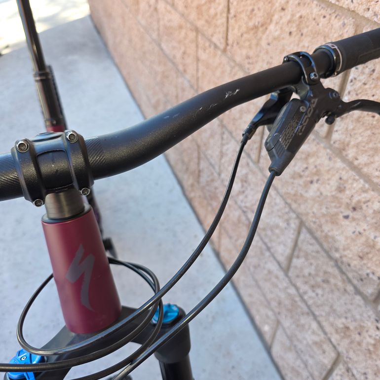 Used Specialized Status 140 2022 2022 Mountainbike, Red, 29, 27.5 — image 14 of 27