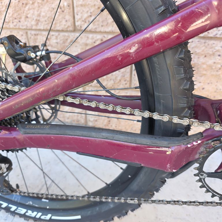 Used Specialized Status 140 2022 2022 Mountainbike, Red, 29, 27.5 — image 9 of 24