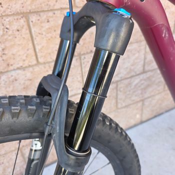 Used Specialized Status 140 2022 2022 Mountainbike, Red, 29, 27.5 — image 18 of 24