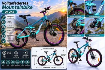 Used Other Brands Mountainbike 2026 Mountainbike, Blue — image 6 of 11