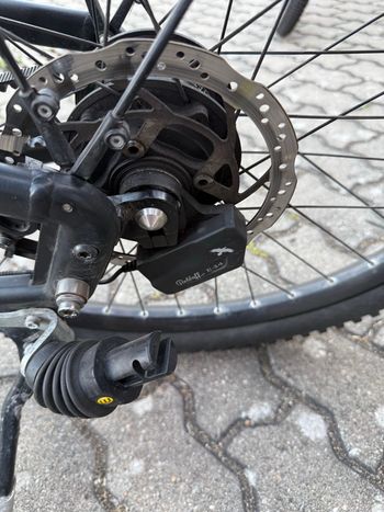 Used Riese & Müller Delite Rohloff Speedhub 2019 Urban, Light Gray — image 6 of 9