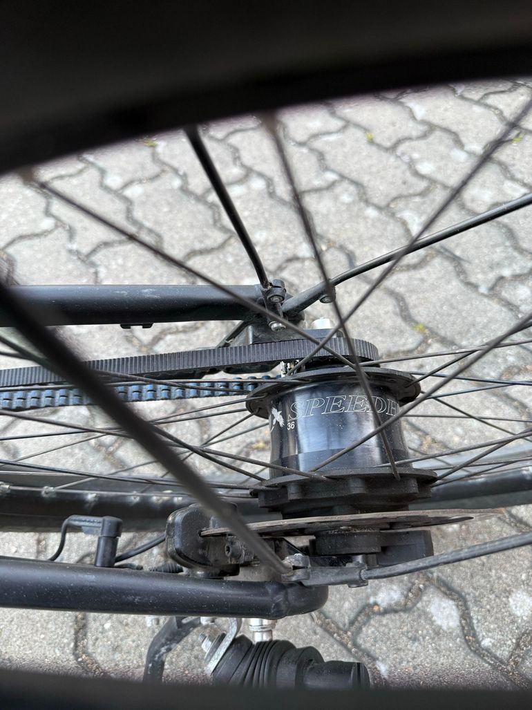 Used Riese & Müller Delite Rohloff Speedhub 2019 Urban, Light Gray — image 3 of 9