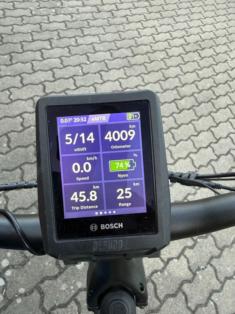 Used Riese & Müller Delite Rohloff Speedhub 2019 Urban, Light Gray — image 4 of 9