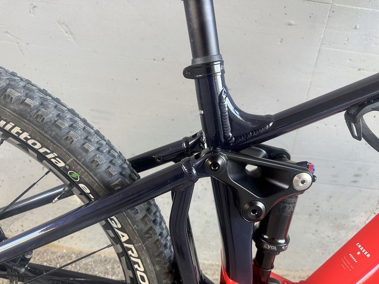 Mondraker CHASER R 2025 2025 Mountainbike de segunda mano, Rojo — imagen 4 de 14