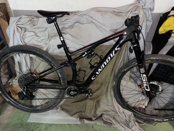 Used Specialized S-Works Epic 8 Frameset - Rockshox SIDLuxe Ultimate 2024 Frameset 2024 MTB