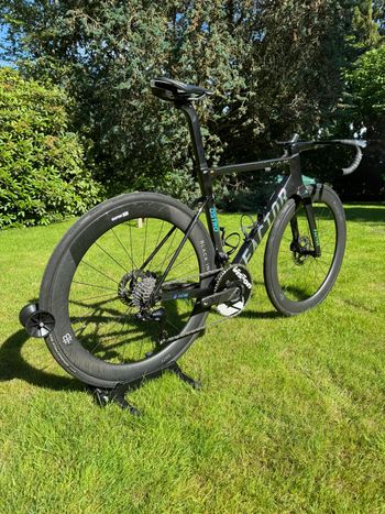 Used Factor Ostre V A M Custom Shimano Dura Ace Di2 2022 Road & Gravel, Black — image 2 of 26